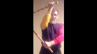 Kali Solitaire Stick Training Lesson 1 With JKD Sifu Mike Goldberg