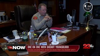 Donny Youngblood begins his 4th term as Kern County Sheriff