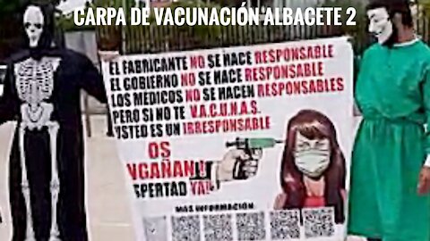 Carpa de vacunación de Albacete parte 2