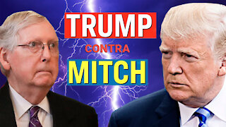 Trump apunta a Mitch McConnell en nueva declaración; planea respaldar a aspirantes a las primarias