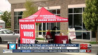 COVID-19 testing available in Kern County