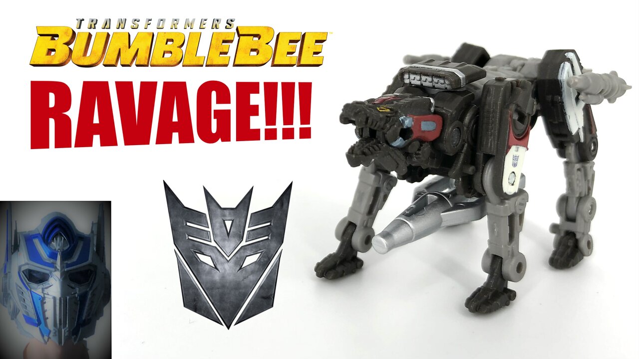 Transformers Studio Series Core Class Transformers: Bumblebee Ravage Action  Figure
