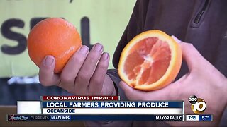 Oceanside farmer delivers produce amid COVID-19
