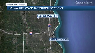 Milwaukee announces two new coronavirus testing sites