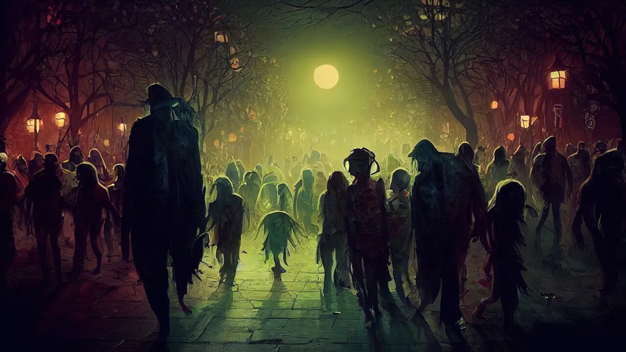 Spooky Halloween Music - Zombie Town ★722 | Dark, Haunted