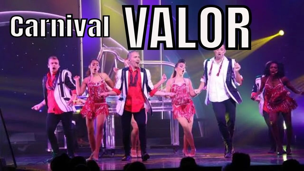 Second Carnival VALOR Cruise Day Performance (First Day At Sea)