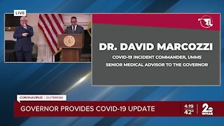 Governor Hogan provides a COVID-19 update