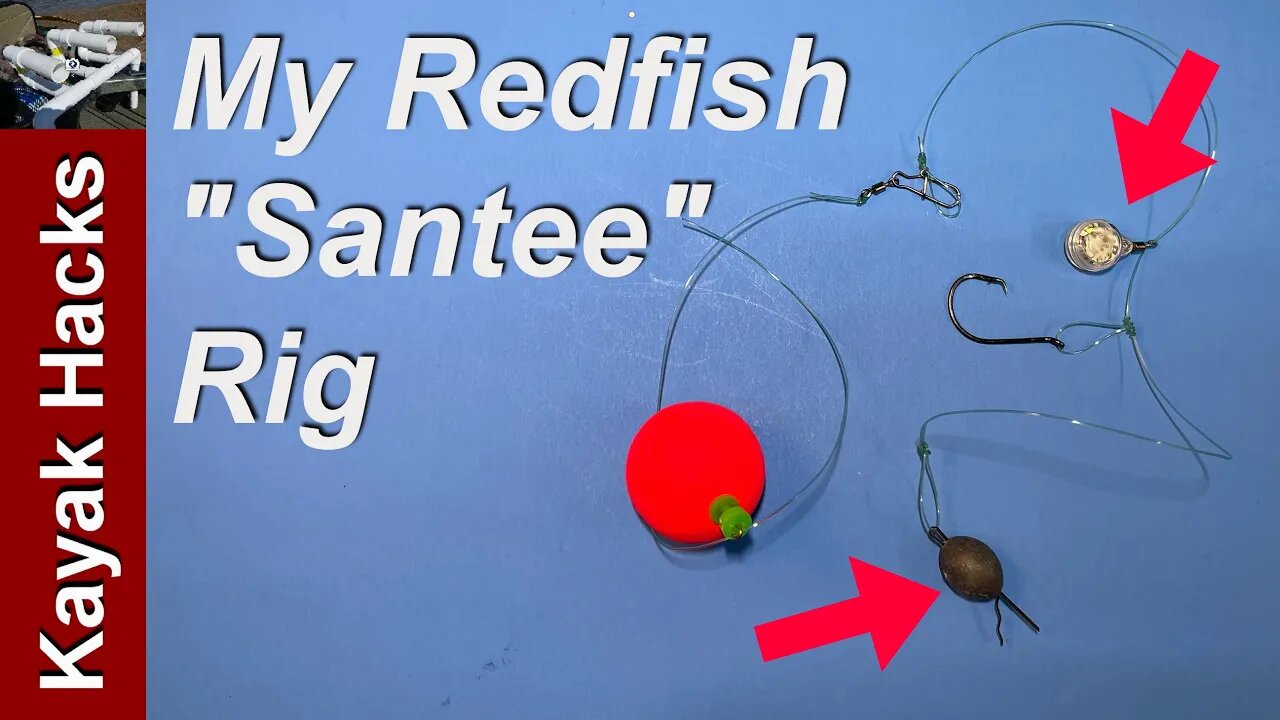 My Santee Rig For Redfish with LED