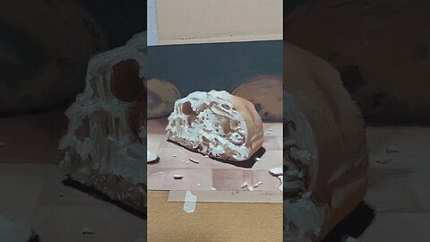 Learning To Paint Bread! | Oil Painting