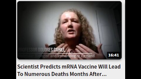 Scientist Predicts mRNA Vaccine Will Lead To Numerous Deaths Months After Injection