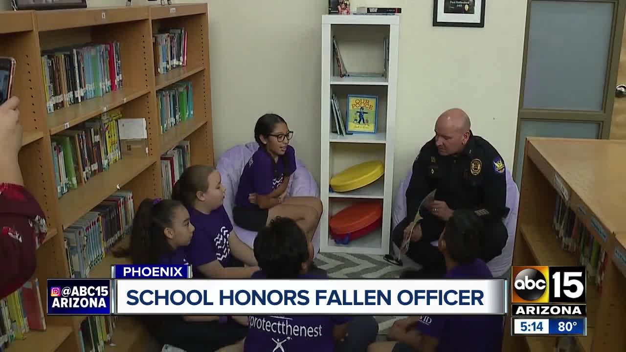 School honors fallen officer