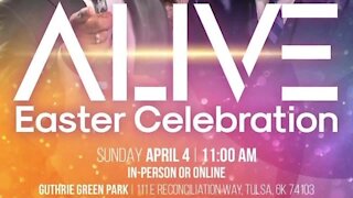 Local churches come together to celebrate Easter with in-person, virtual service