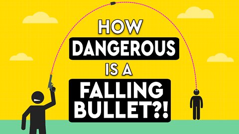 How Dangerous Is A Bullet Shot In The Air? FALLING BULLET DEBUNKED