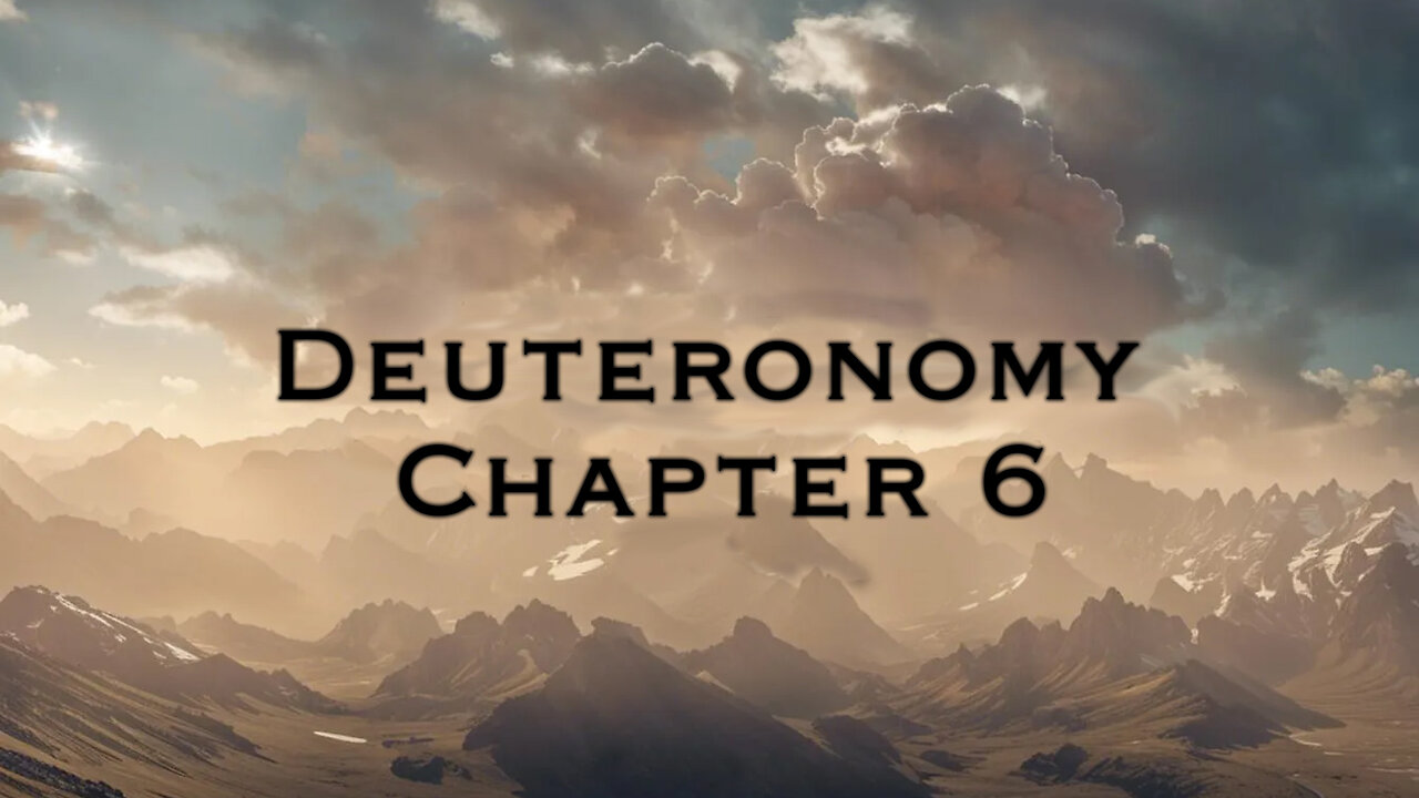 Deuteronomy Chapter 06 | Pastor Anderson