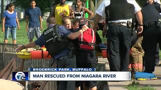Man rescued from Niagara River