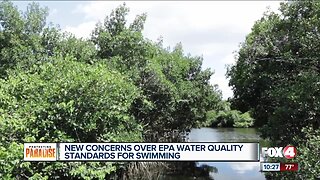 EPA sets new water quality standards for swimming