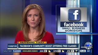 Facebook's community boost offering free classes