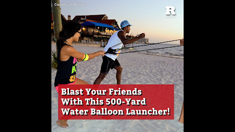 Blast Your Friends With This 500-Yard Water Balloon Launcher