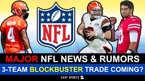 Baker Mayfield & Jimmy Garoppolo 3-Way Trade Idea From NFL Insider
