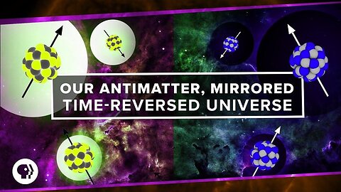 Our antimatter, mirrored, time-reversed universe