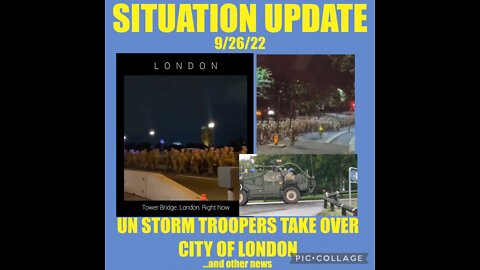 Situation Update: UN Storm Troopers Takeover London! CCP Double Coup! XI Double On House Arrest! Iodine Tablets Distributed In Poland! Russian Military Build-up! FBI Corruption Runs Deep! - We The People News