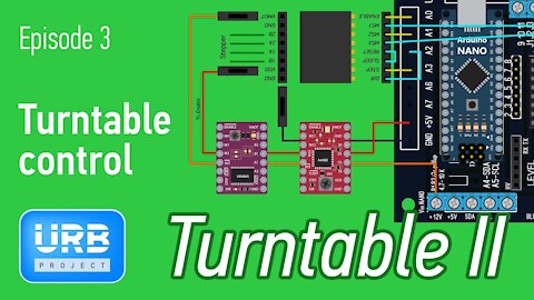 Programming Arduino sketch for railway turntable