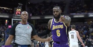 LeBron James gets two fans ejected from courtside seats