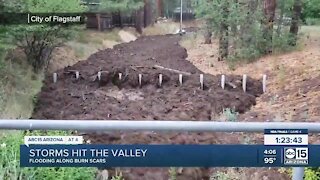 Storms cause flooding along burn scars across the state