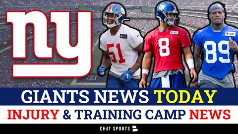 Giants Make 3 CUTS + Training Camp News On Azeez Ojulari, Kadarius Toney, Daniel Jones & Injury News