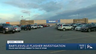 Bartlesville police: Man exposes himself to young girl at Walmart