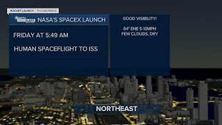 Kate Wentzel previews Friday morning's SpaceX launch