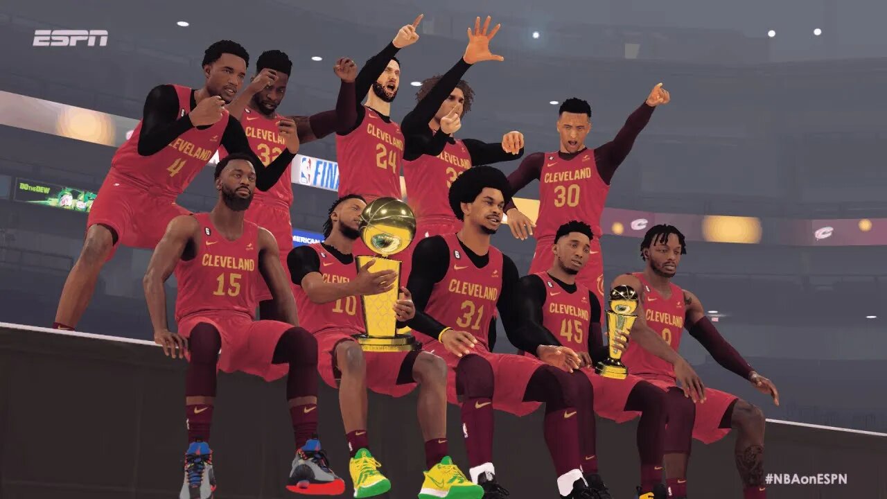 NBA 2K23 | Winning The 2022-2023 NBA Title With The Cleveland Cavaliers