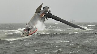 6 Rescued From Capsized Boat Off Louisiana Coast