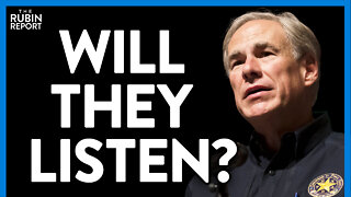 Reporter Goes Silent When Gov. Abbott Points Out the Flaw in Her Gun Plan | DM CLIPS | Rubin Report