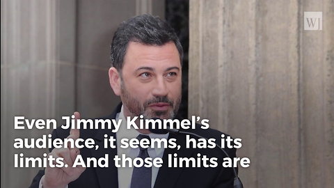 Even Kimmel’s Audience Turns On Him After Disgusting Sexual Joke About Ivanka