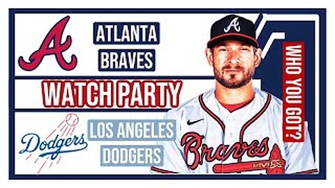 Atlanta Braves vs San Francisco Giants GAME 1 Live Stream Watch Party