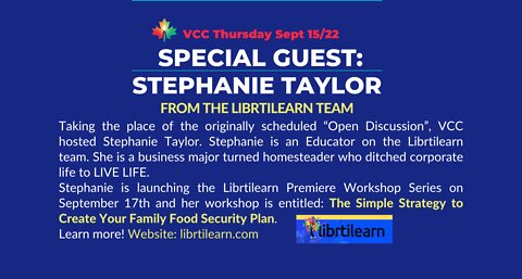 Create Family Food Security Plan - Stephanie Taylor of LibrtiLearn