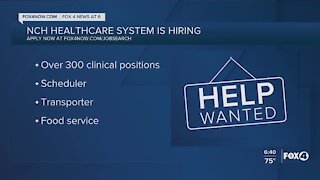 NCH hiring for 300 clinical positions
