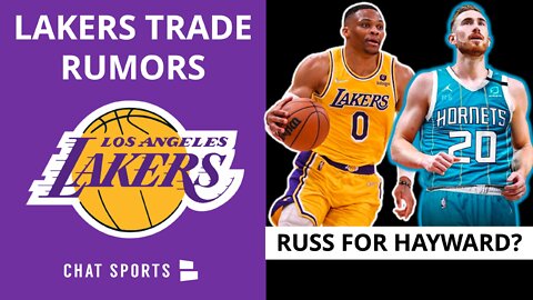 Lakers Rumors: Russell Westbrook Trade For Gordon Hayward Gaining Steam? Dwight Howard Back?