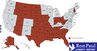 Red State Rebellion! Majority Of US Governors Say NO! To Biden Vax Mandate