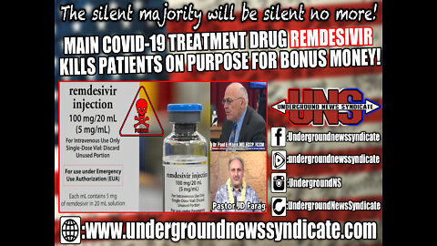 Main Covid-19 Treatment Drug Remdesivir Kills Patients On Purpose for Bonus Money!