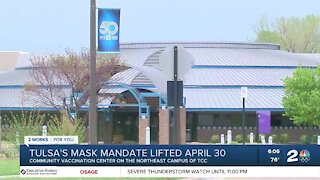 Tulsa's mask mandate lifted April 30