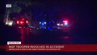 MSP trooper involved in accident