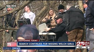 Search continues for missing Welch girls