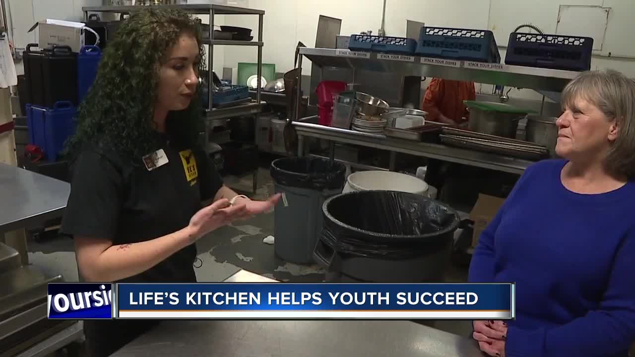 Life's Kitchen boosts career for young food service worker