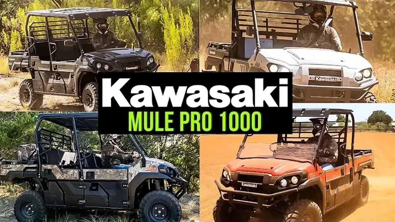 2024 Kawasaki MULE PRO 1000s FXT FXR, FX HD