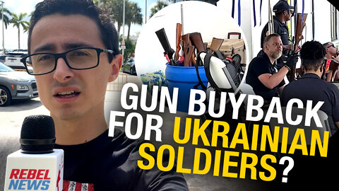 Miami hosts a Gun Buyback program to send firearms to Ukraine
