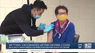 Should you get vaccinated if you've already had COVID-19