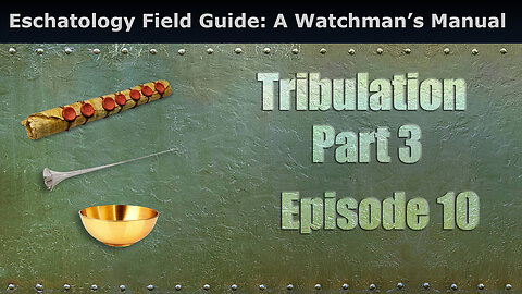 Eschatology Field Guide: A Watchman’s Manual, Tribulation Part 3