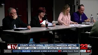 Kern County holds animal services commission meeting